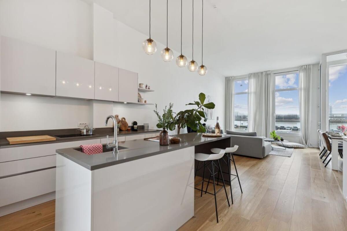 Bright Waterfront Apartment Αμβέρσα Εξωτερικό φωτογραφία