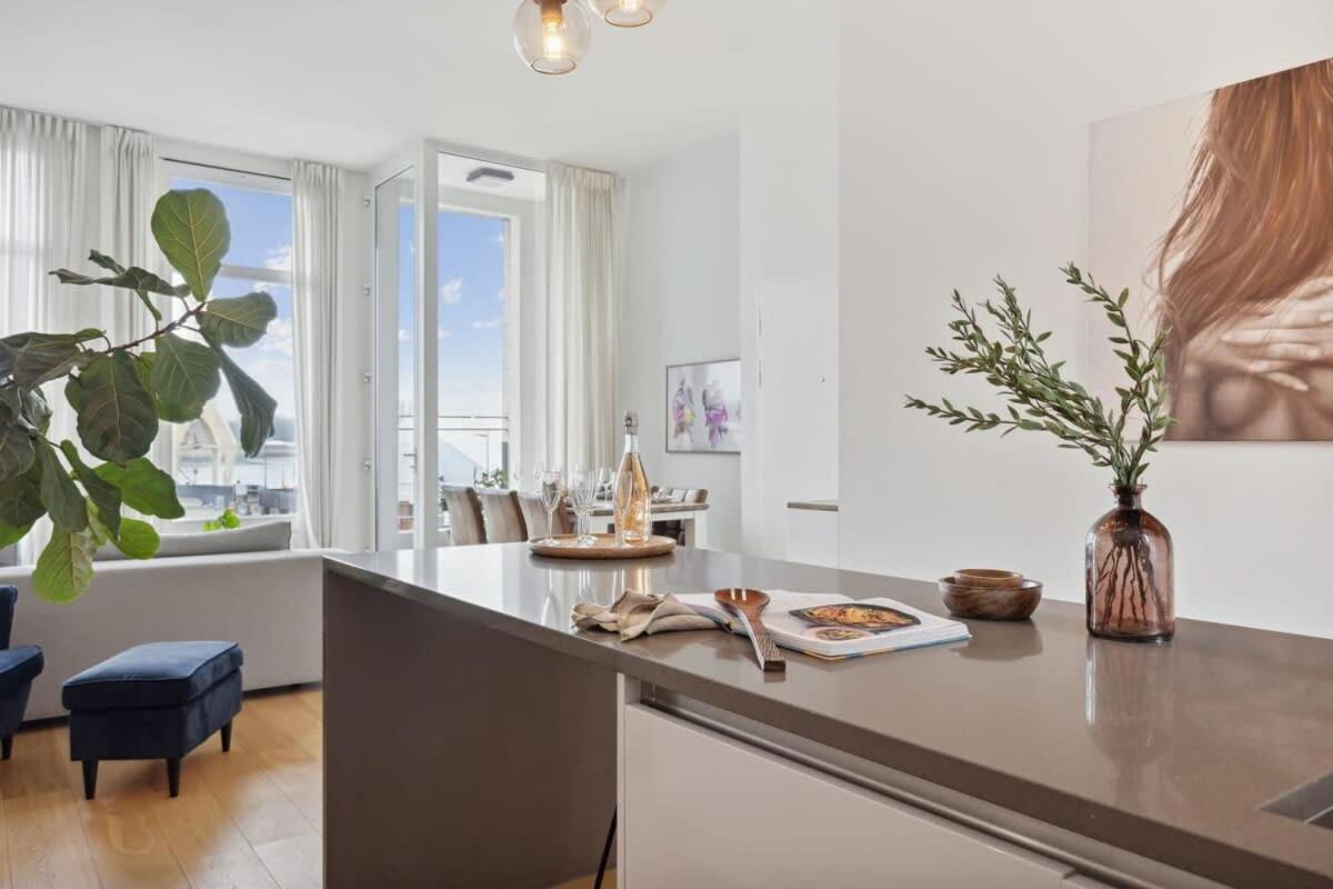 Bright Waterfront Apartment Αμβέρσα Εξωτερικό φωτογραφία