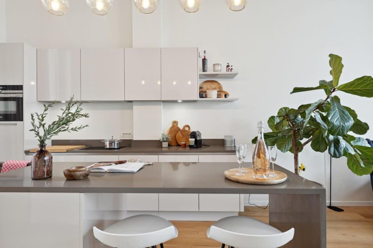 Bright Waterfront Apartment Αμβέρσα Εξωτερικό φωτογραφία